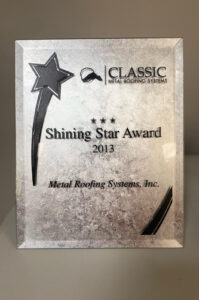 2013 Shining Star Award