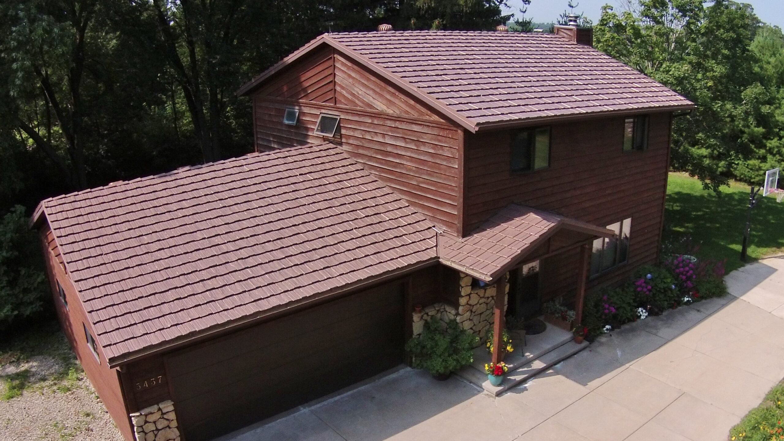 Metal Roofing Systems Caramel Country Mannor Shake Metal Shingle Roof 5437 Whalen Rd Fitchburg Wi 53575 Feb 2023